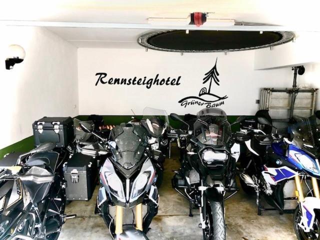 Rennsteighotel Gruener Baum Schmiedefeld am Rennsteig Luaran gambar