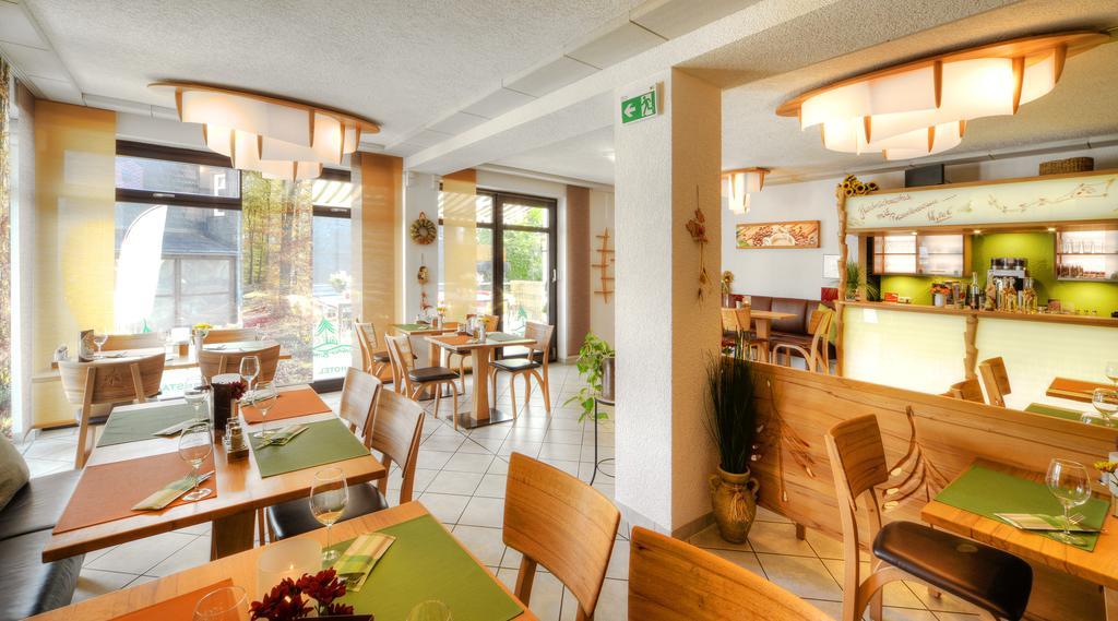 Rennsteighotel Gruener Baum Schmiedefeld am Rennsteig Luaran gambar